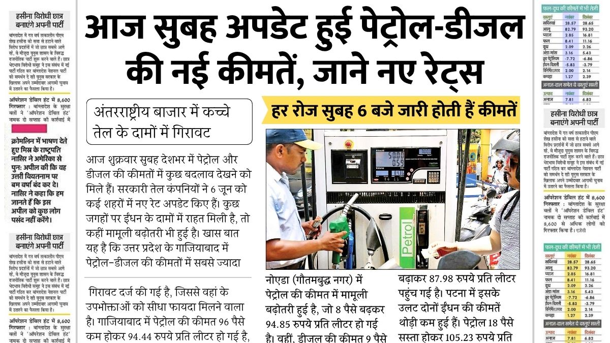 Petrol Diesel Rate